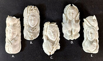 Kraftdjur Amulett i Ben