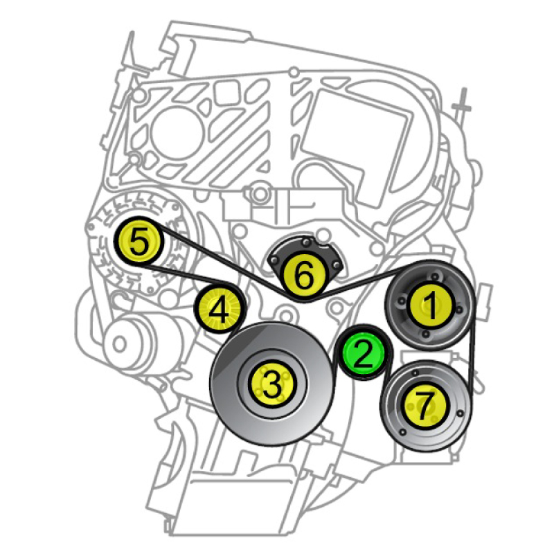 Tensioner pulley (2) - 5