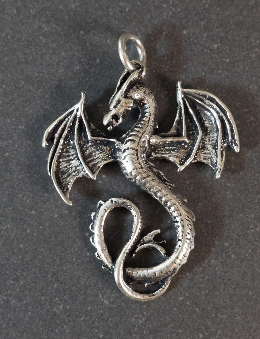 Hänge i Silver - Drake, Stor