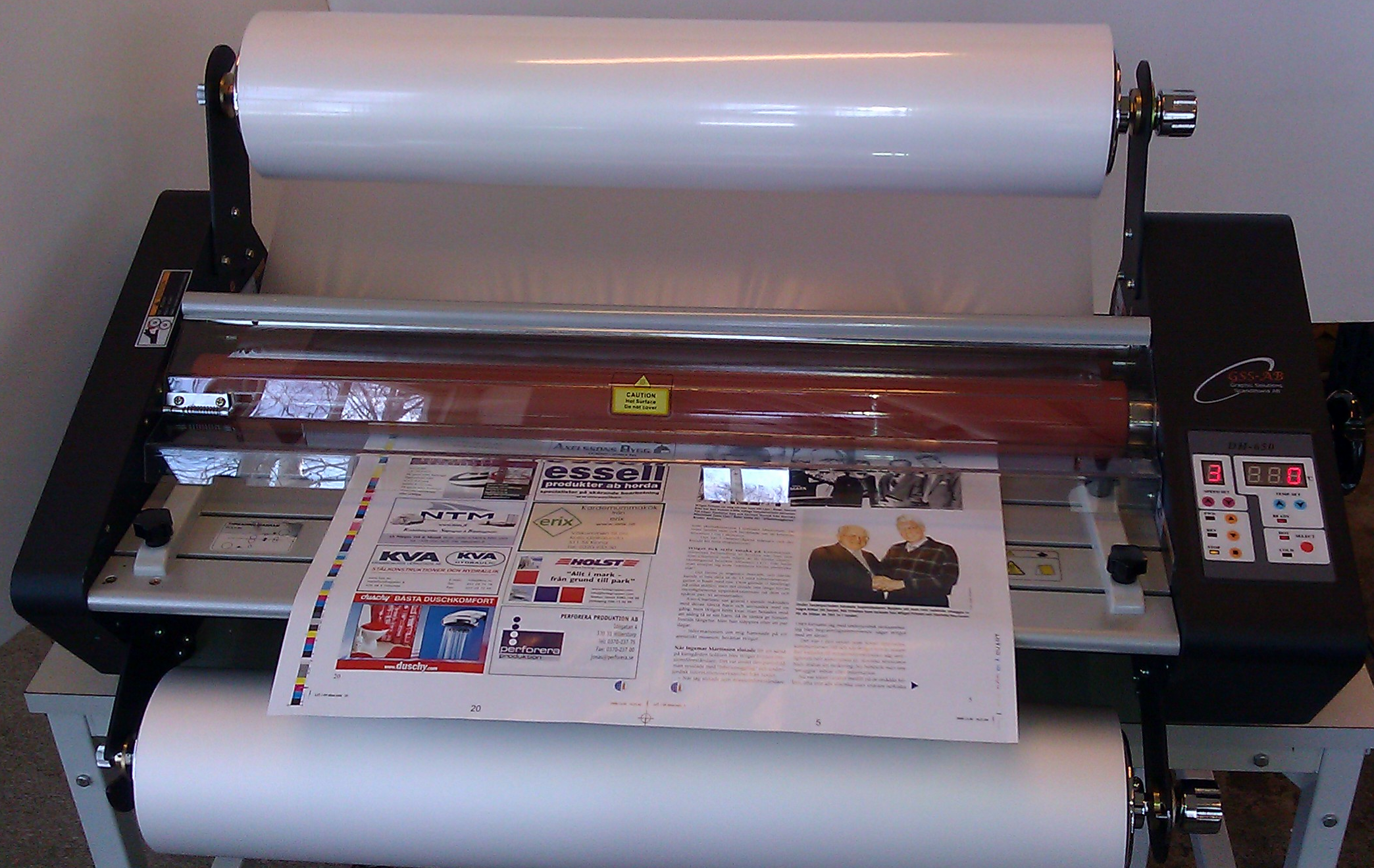 Lamineringsmaskin DH-650S - 3