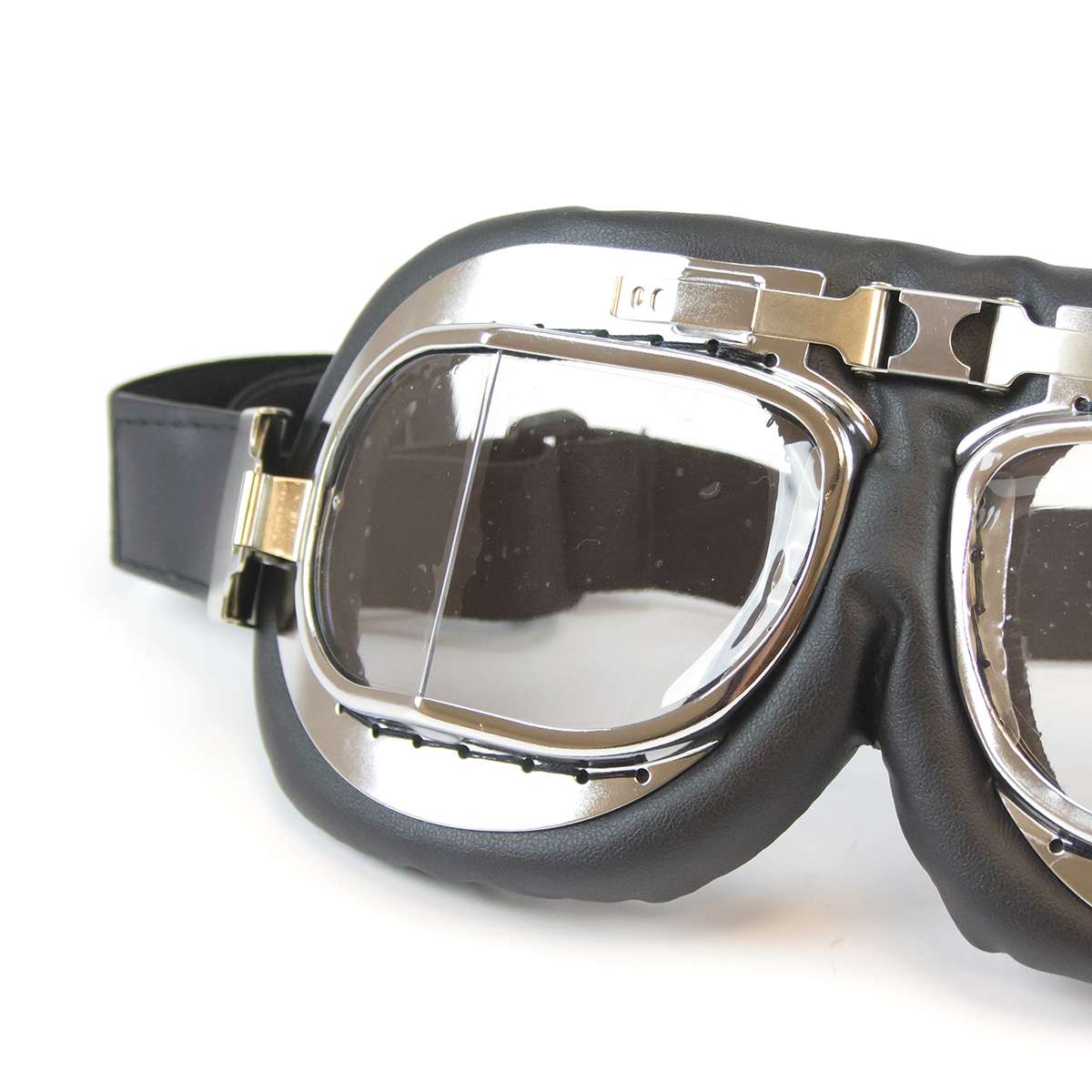 Motorcycle goggles bright glass