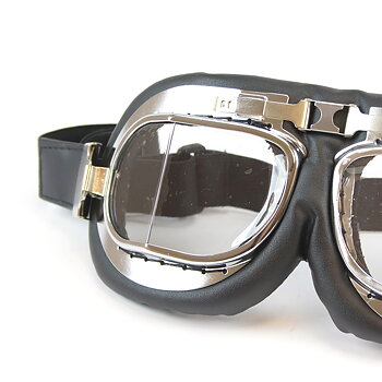 Motorcycle goggles bright glass