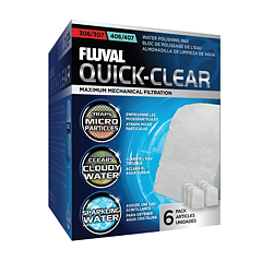 Fluval - Filtermatta fin 304-407 6-pack