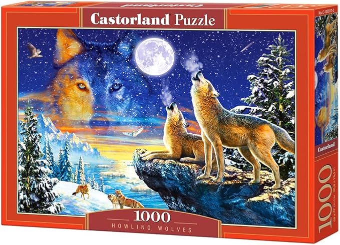 Howling Wolves 1000 Bitar Castorland - 2