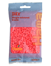Hama 207-33 midi helmet 1000kpl cerise vaaleanpunainen