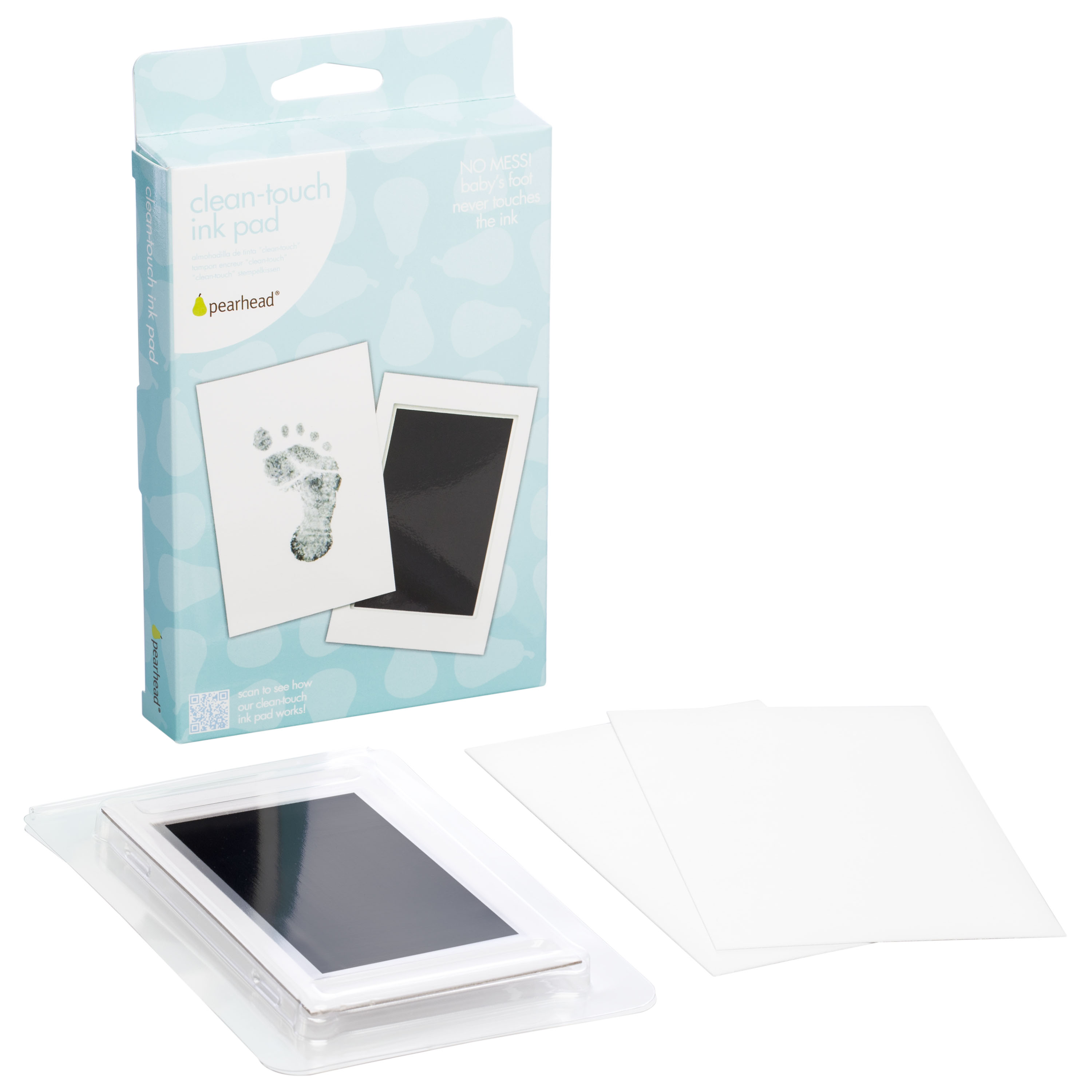 Clean-Touch Ink Pad Black - 4P - distributor of baby and kids products