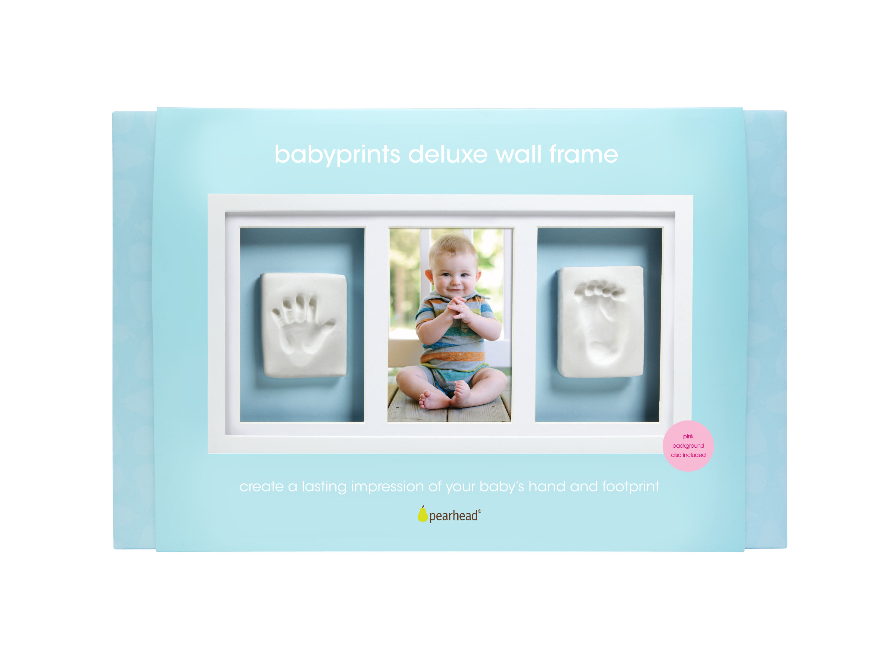 Babyprints Deluxe Wallframe Triple White - 3