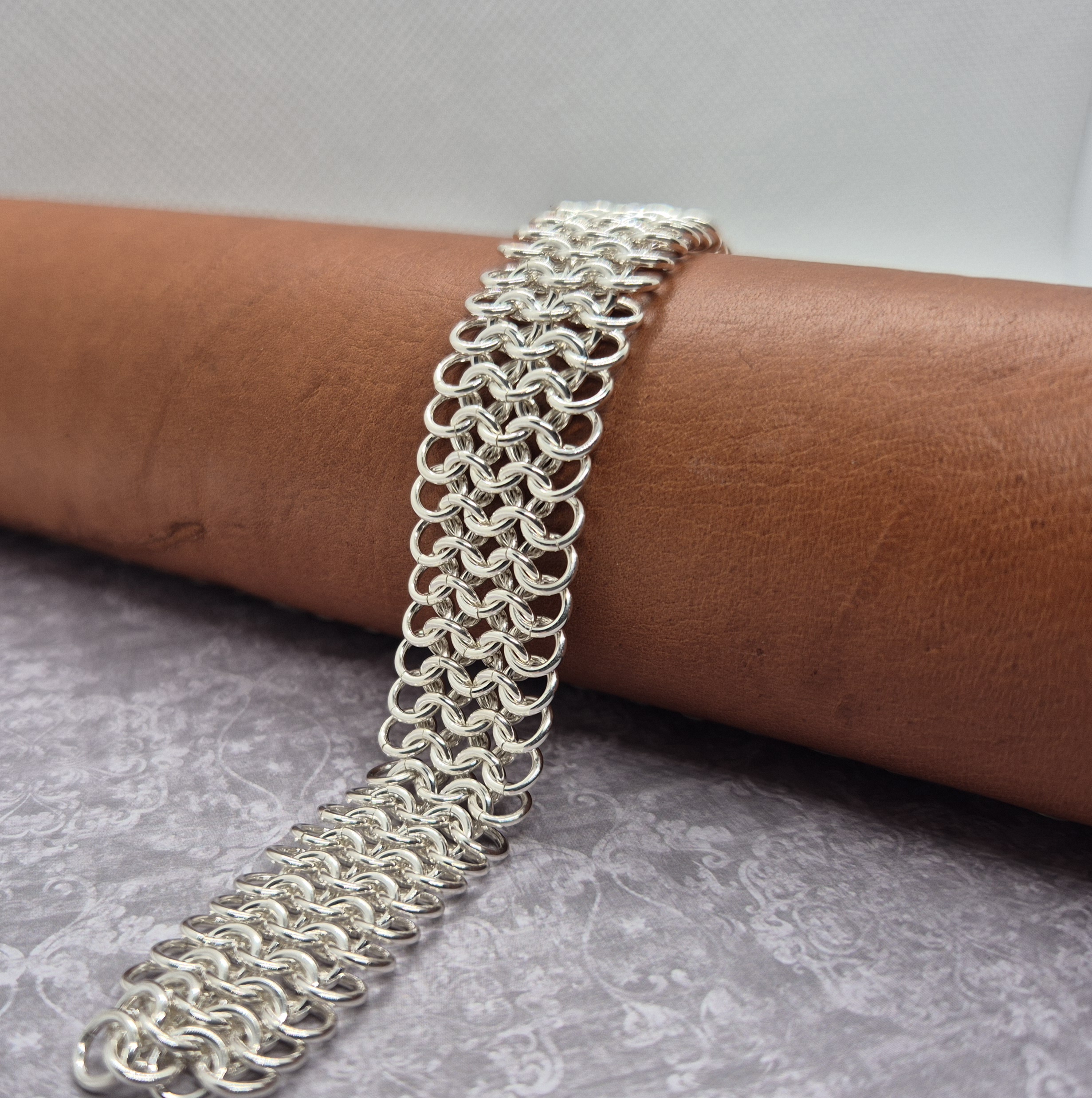 Brynjekedja - armband - 925 sterling silver