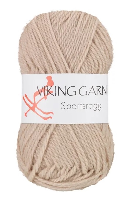 Viking Sportsragg.  Beige 507