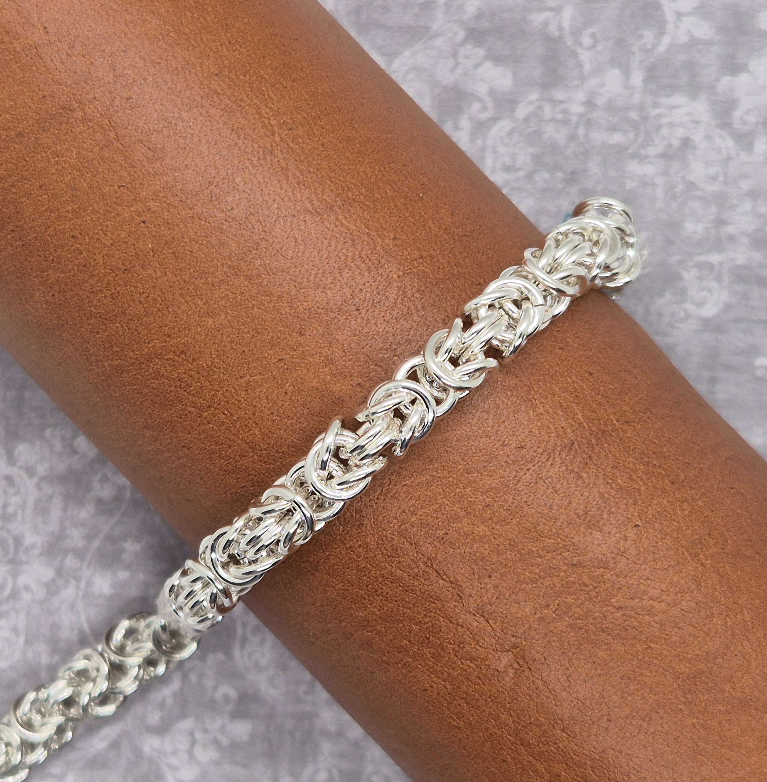 Kungakedja  5,5 mm - Silverarmband - 925 sterling silver - 2