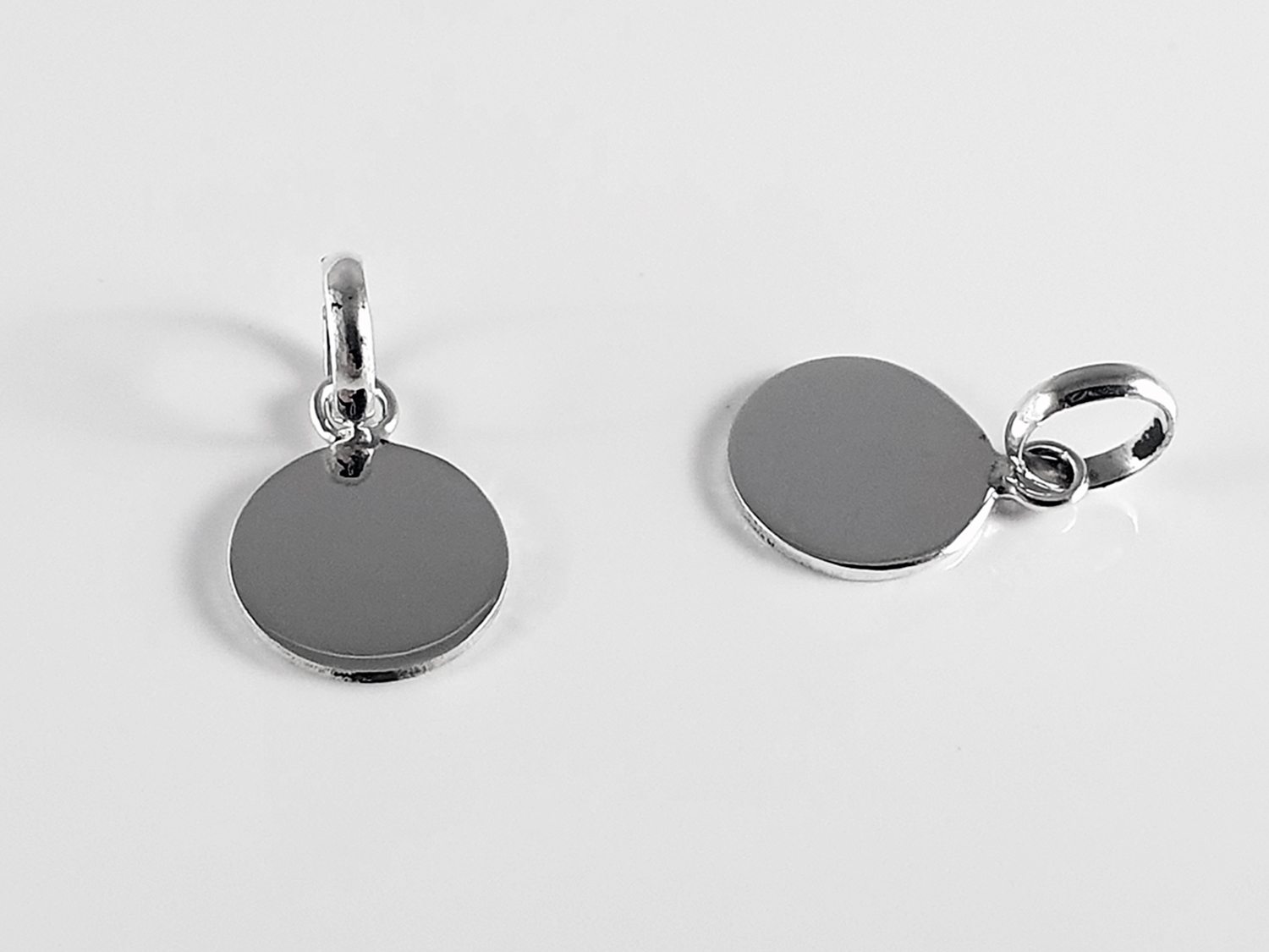 Silvertag rund 8mm-ss STYCK 925-silver