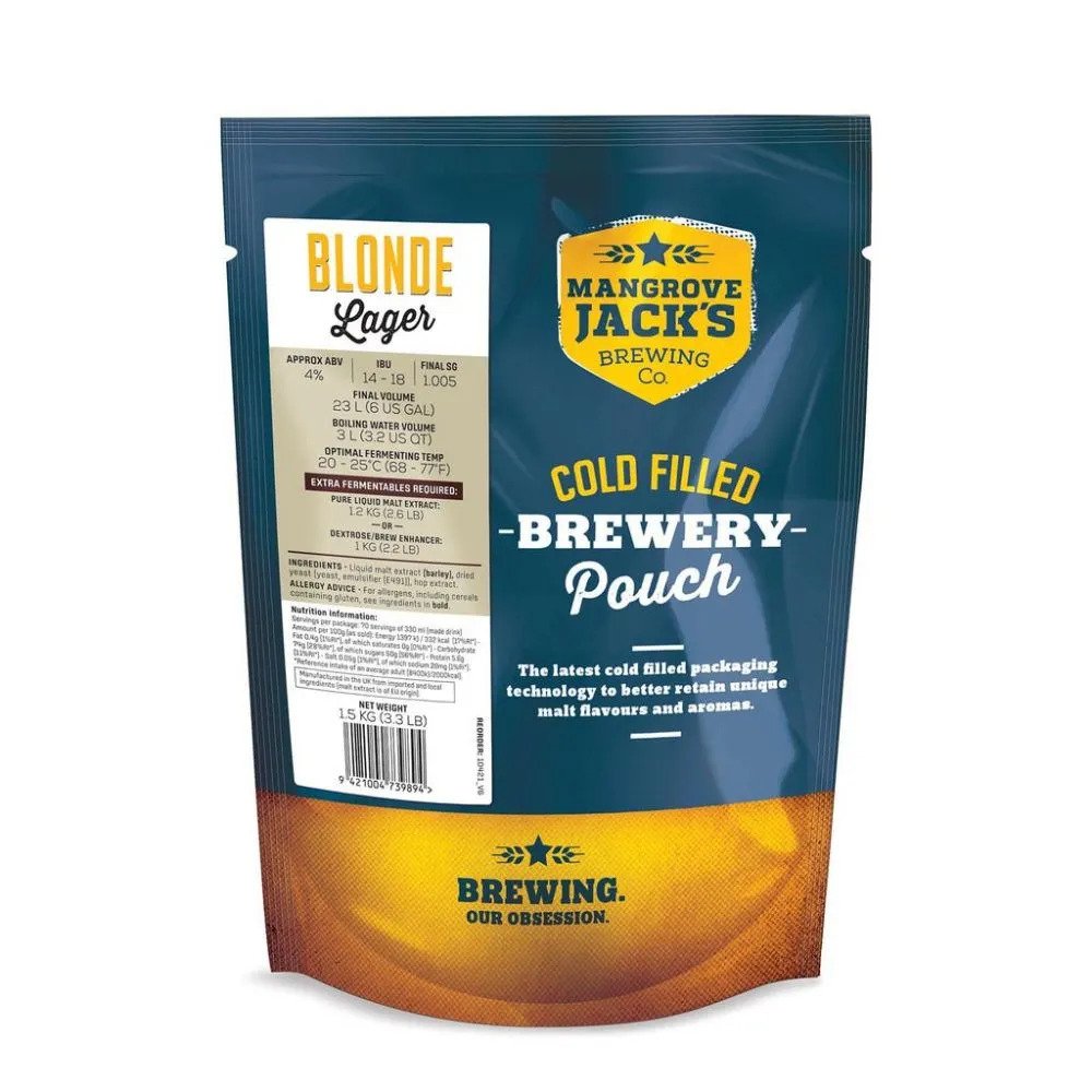 Mangrove Jack TS Blonde Lager - 23 L