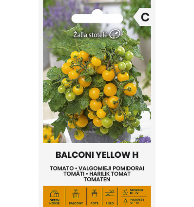 Dvärg/Busktomat Balconi Yellow H