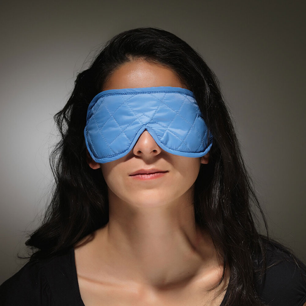 Sovmask + öronproppar - COCOON De Luxe Eye Shades Light Blue - 4