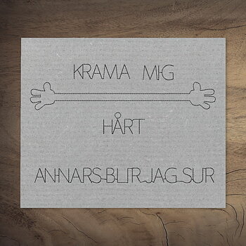 Disktrasa med brodyr - Krama mig hårt