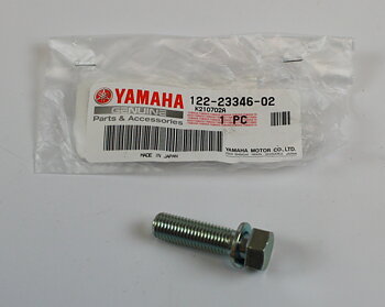Schraube unter Halterung Yamaha FS1 orginal. 122-23346-02