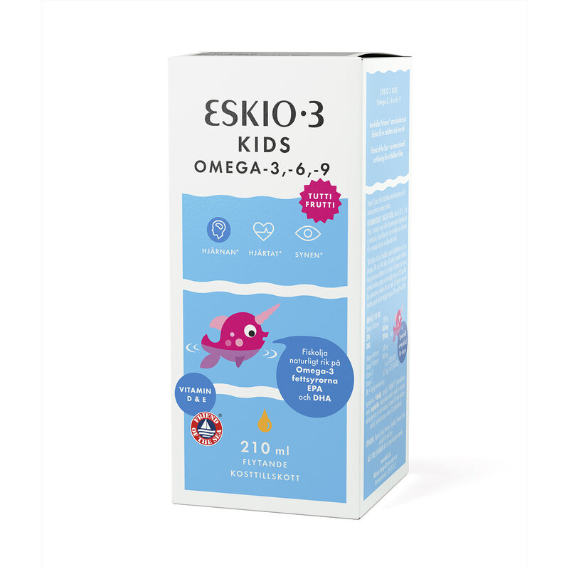Eskimo 3 Kids Tutti Frutti 210ml