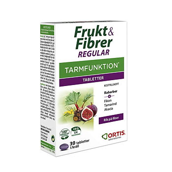Frukt & Fibrer 30 tab Bringwell