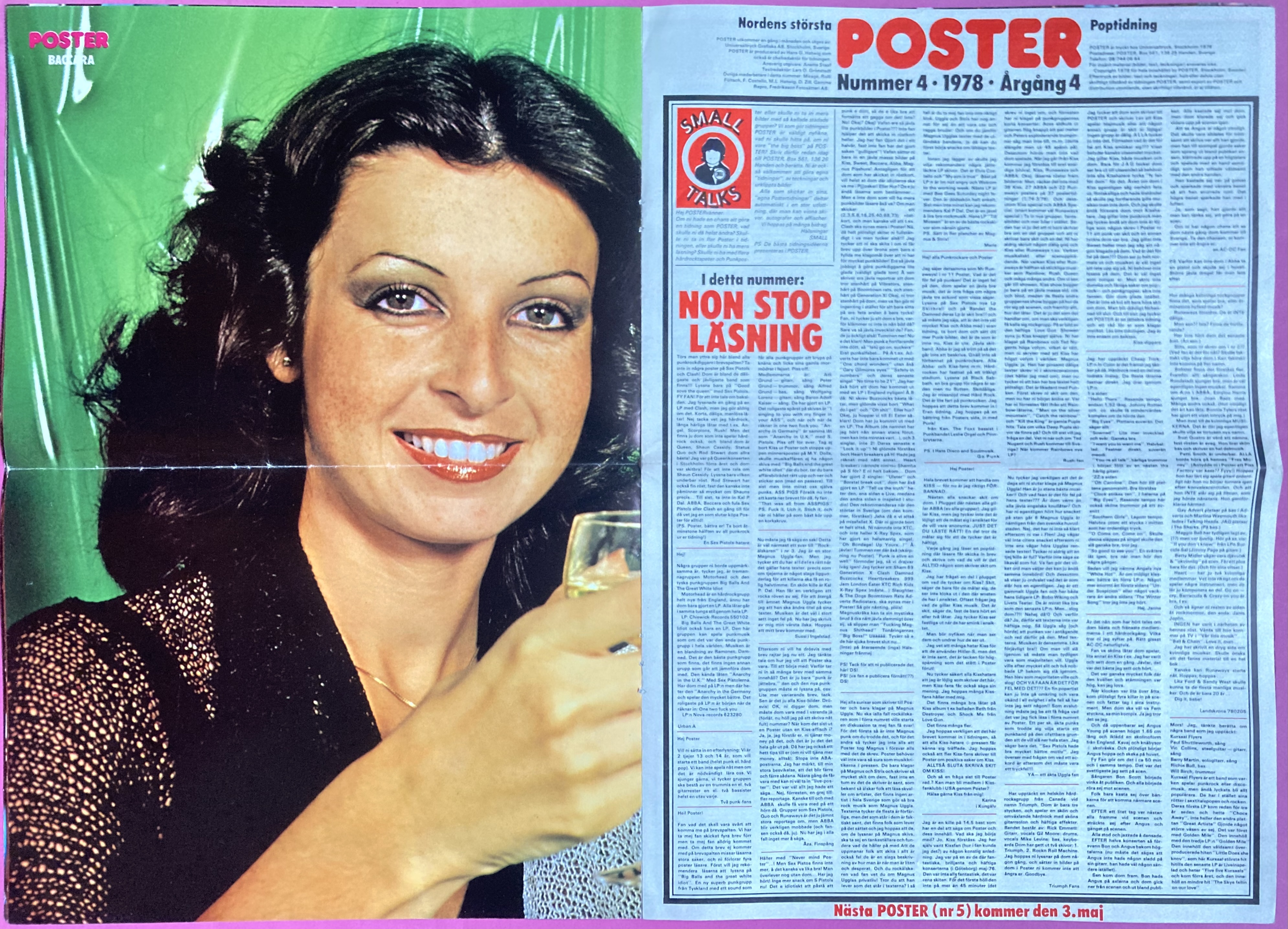 POSTER Mag - No 4 1978 - SHAUN CASSIDY cover - 8