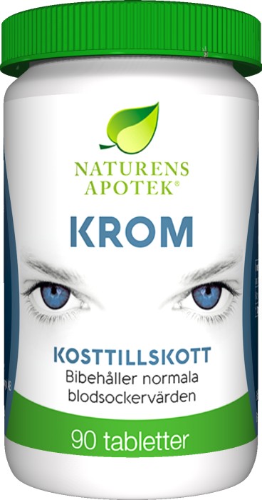 Krom 240mcg - Naturens Apotek