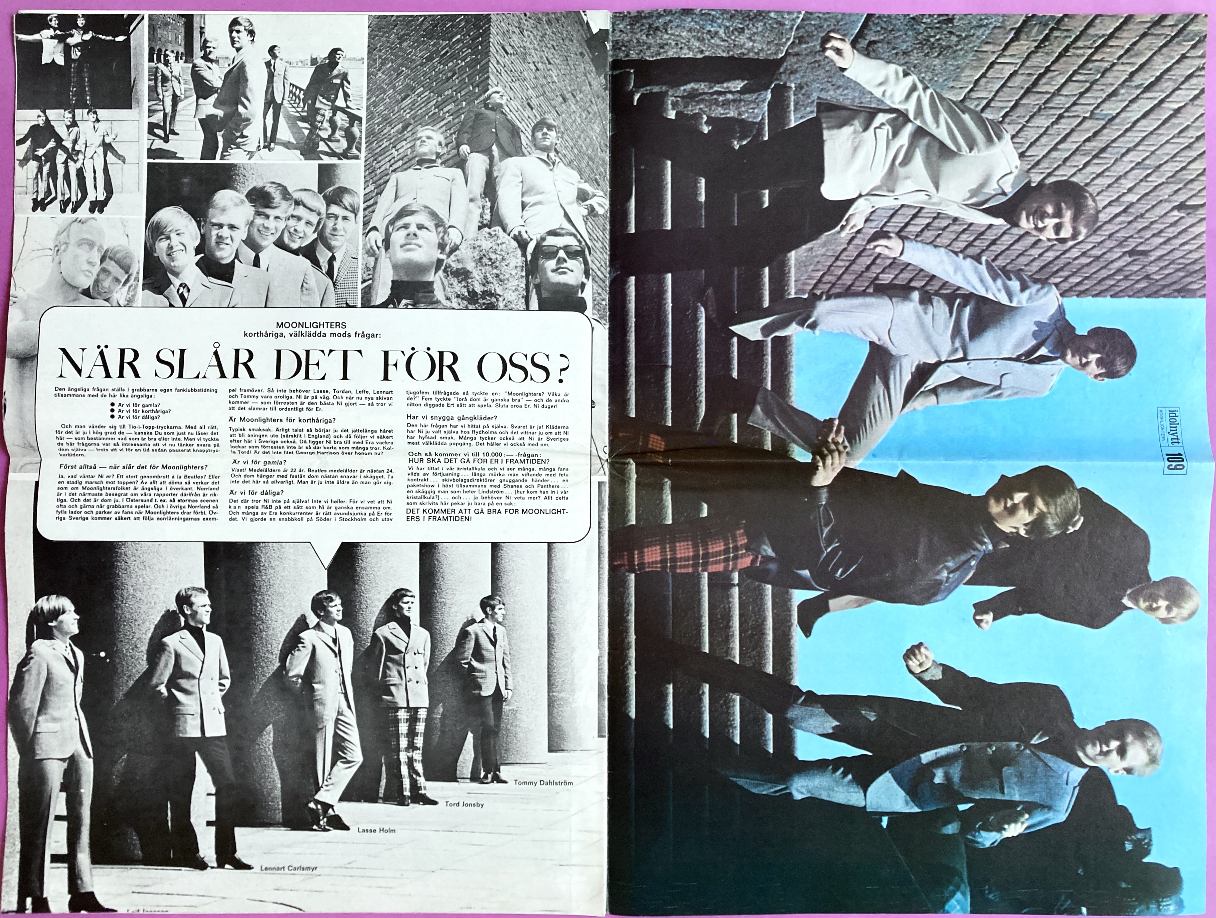 IDOLNYTT - Nr 13 1965 SHANES / Beatles omslag - 8
