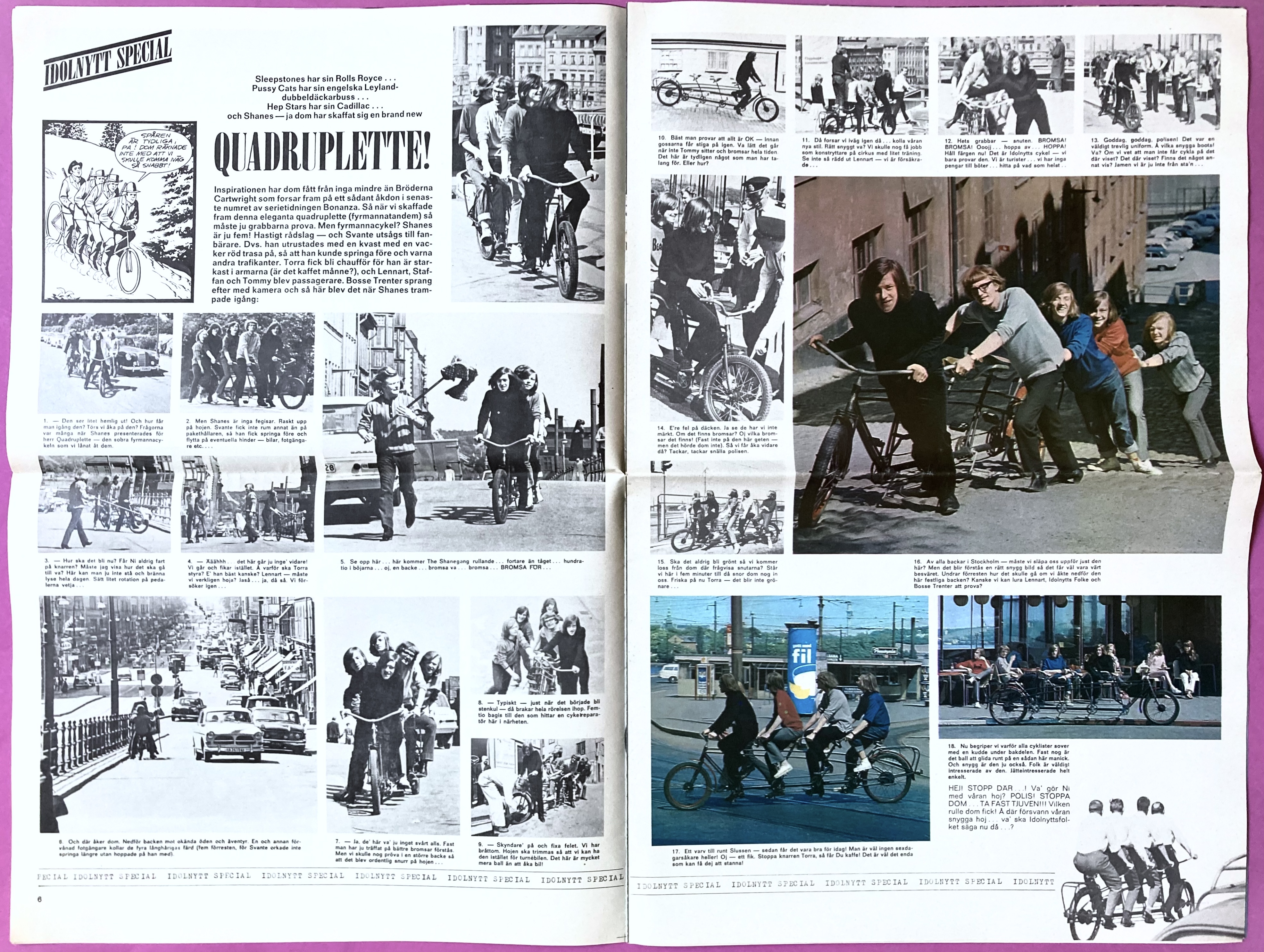 IDOLNYTT - Nr 13 1965 SHANES / Beatles omslag - 4