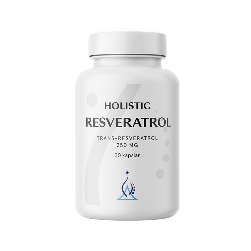 Resveratrol 30 vegetabiliska kapslar Holistic