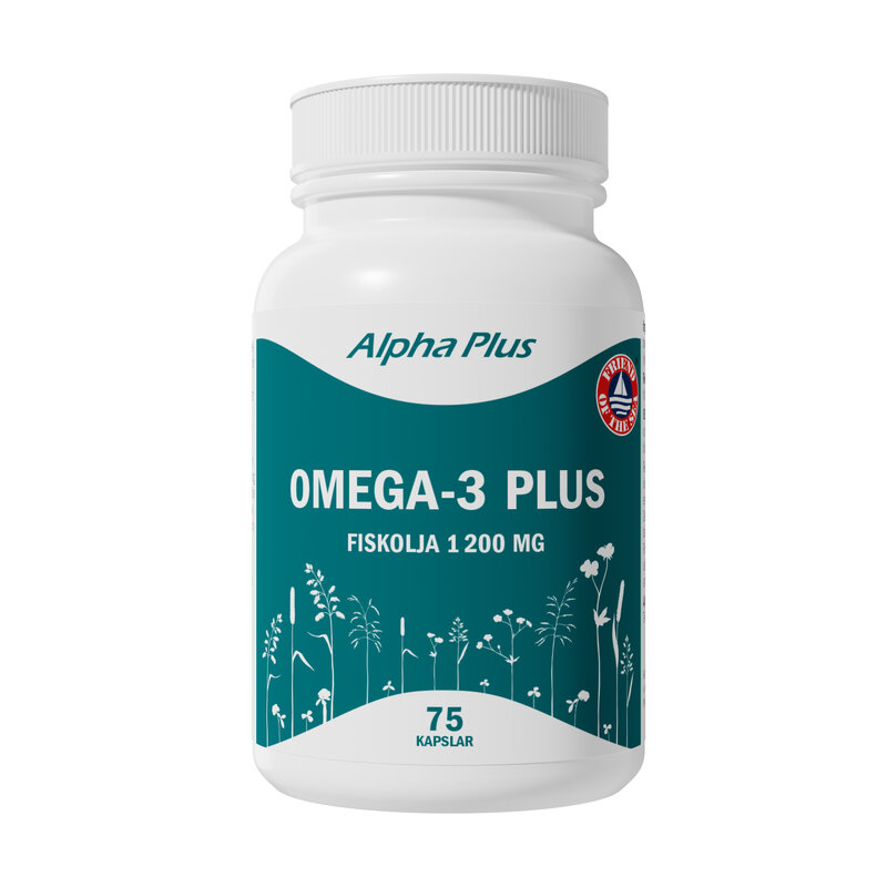 Omega 3 Plus 75 kapslar
