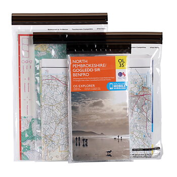 Vattentät förvaring - LIFEVENTURE  LocTop Storage Bags Maps