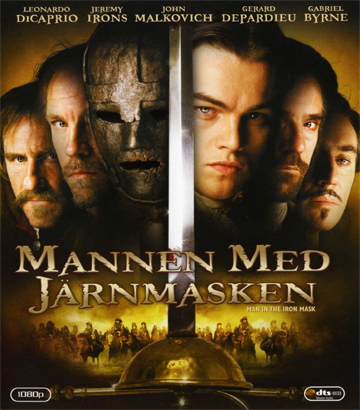 Mannen Med Järnmasken (Blu-ray)