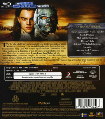 Mannen Med Järnmasken (Blu-ray) - 2