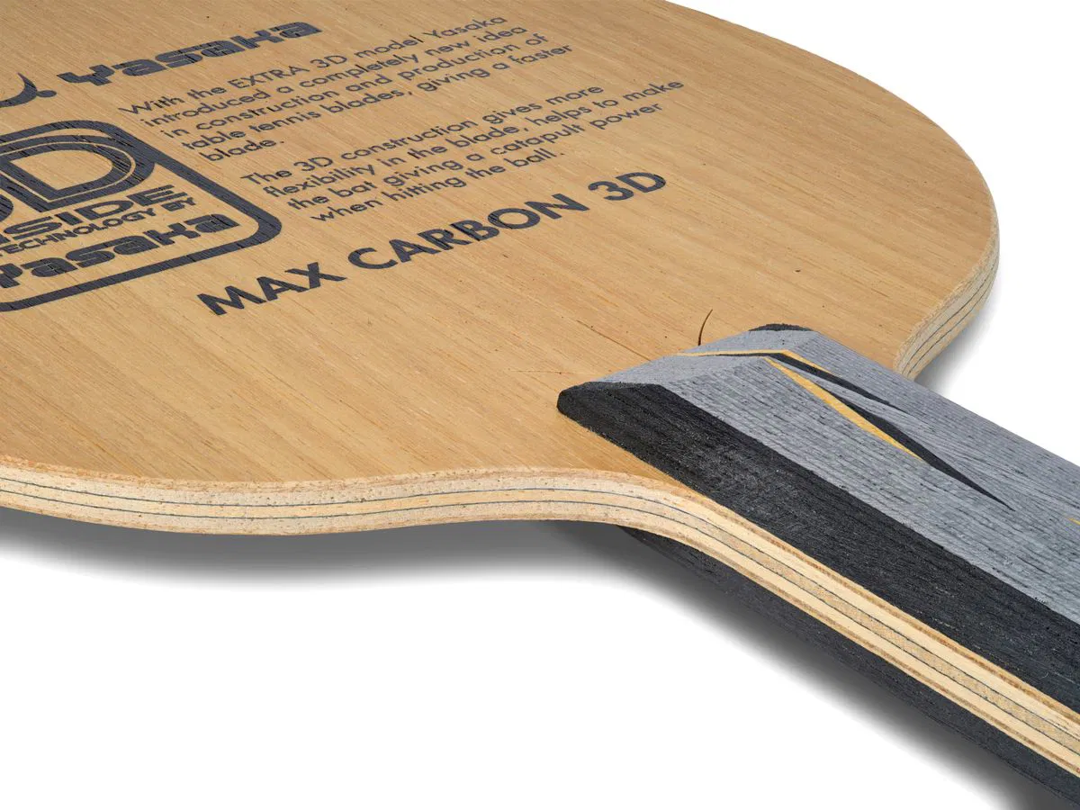 Yasaka blade Max Carbon 3D