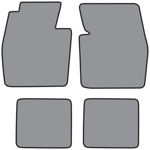 1963 - 1965 Buick Riviera Floor Mats 4 delar - 2
