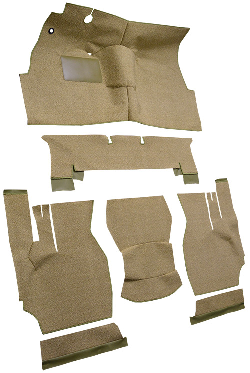 1957 - 1958 Cadillac Coupe de Ville 2 Door Carpet - 3