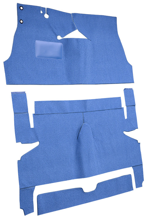 1955 - 1956 Cadillac Sedan de Ville Hardtop Carpet Pillerless Model - 3