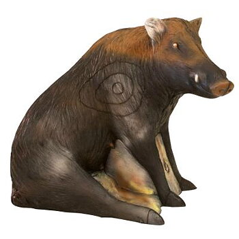 Vildsvin Sugga sittande (Sus Scrofa)