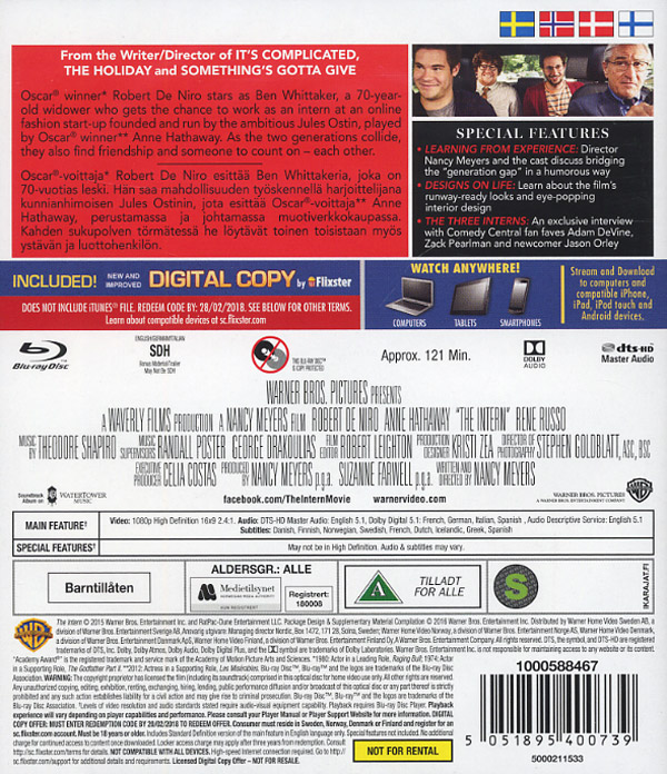 Intern (Blu-ray) - 2