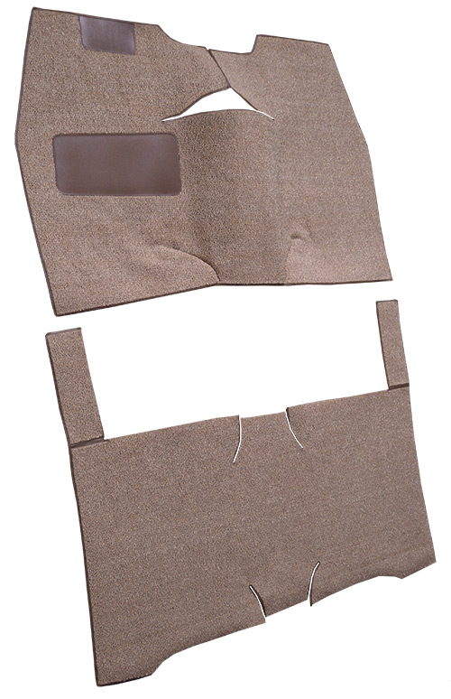 1949-1952 Chevrolet Styleline Deluxe 2DR Coupe/Sedan Bench Seat Carpet - 2