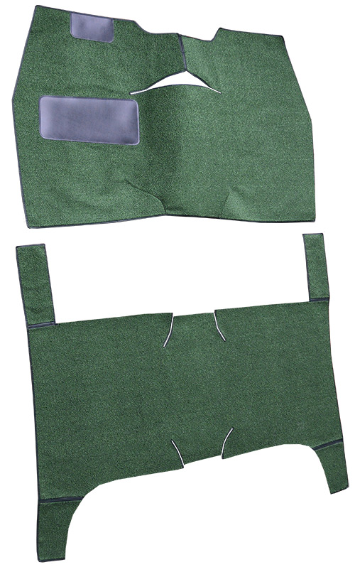1949-1952 Chevrolet Styleline Deluxe 4DR Sedan Bench Seat Carpet - 2
