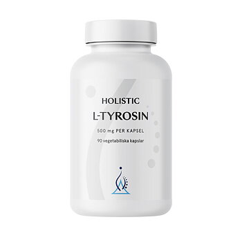 L-tyrosin 90 kapslar Holistic