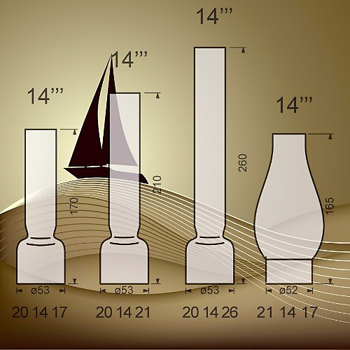 Extra Glas DHR Kabysslampa - 2