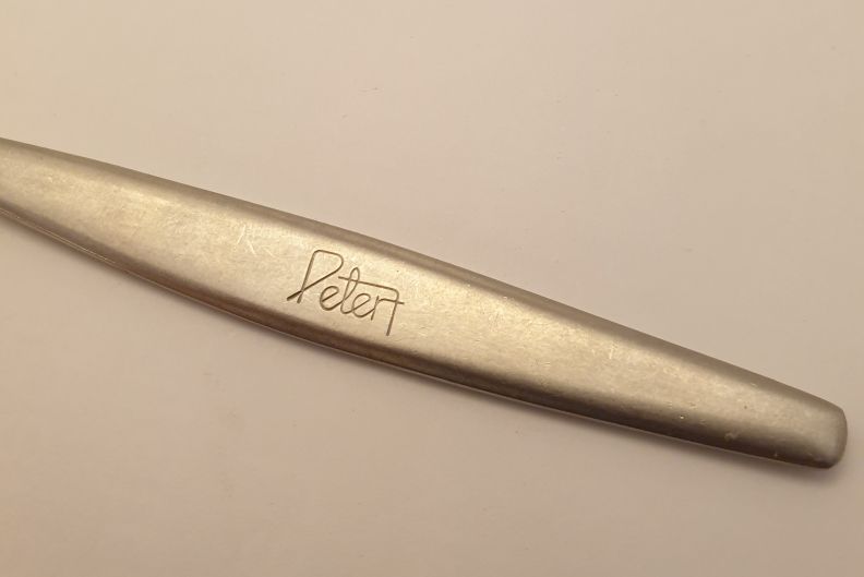 Petert Focus steel crab spoon - 2