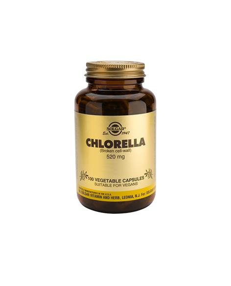  Chlorella 520 mg, 100 caps Solgar