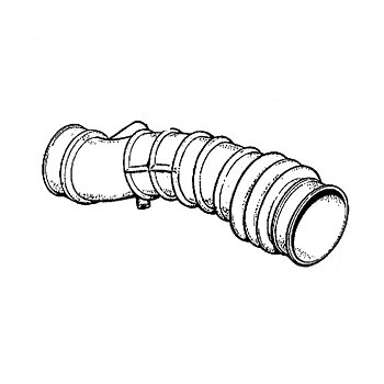 Hose 9000 turbo > air box