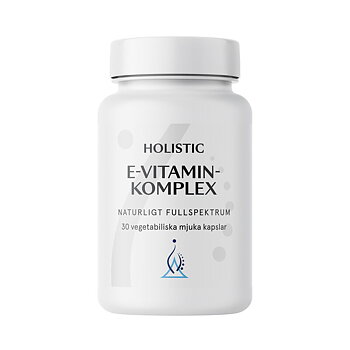 E-vitaminkomplex 30 kapslar Holistic