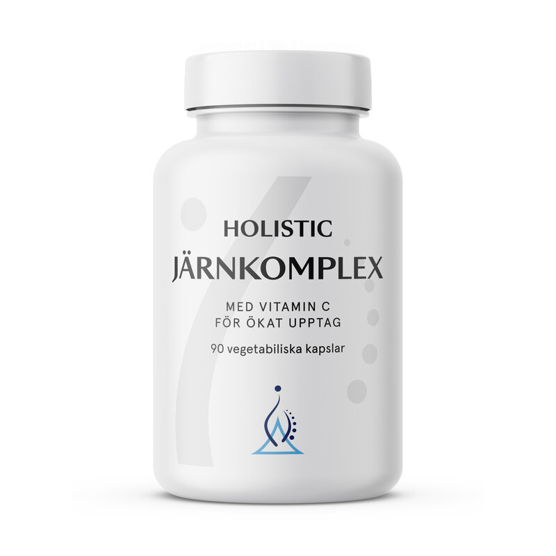 Järnkomplex 25 mg 90 kapslar Holistic