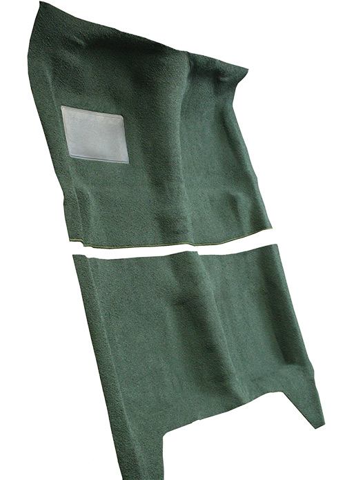 1967 - 1969 Dodge Dart 2-door Hardtop and Convertible Automatic Carpet With Tails - 3