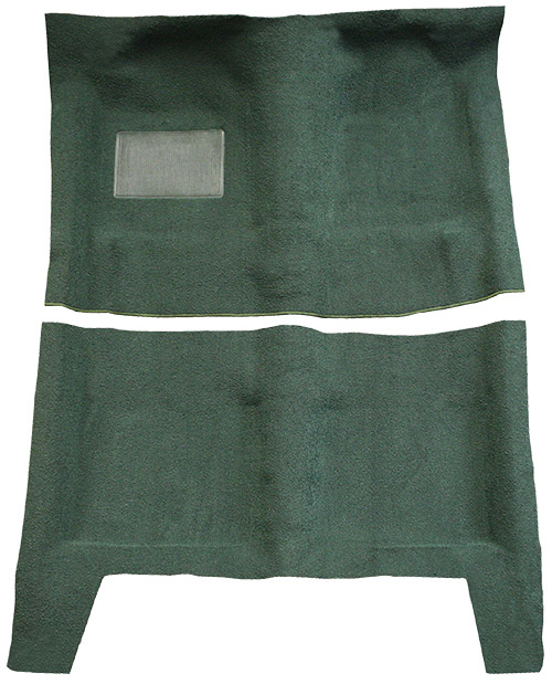1967 - 1969 Dodge Dart 2-door Hardtop and Convertible Automatic Carpet With Tails - 2