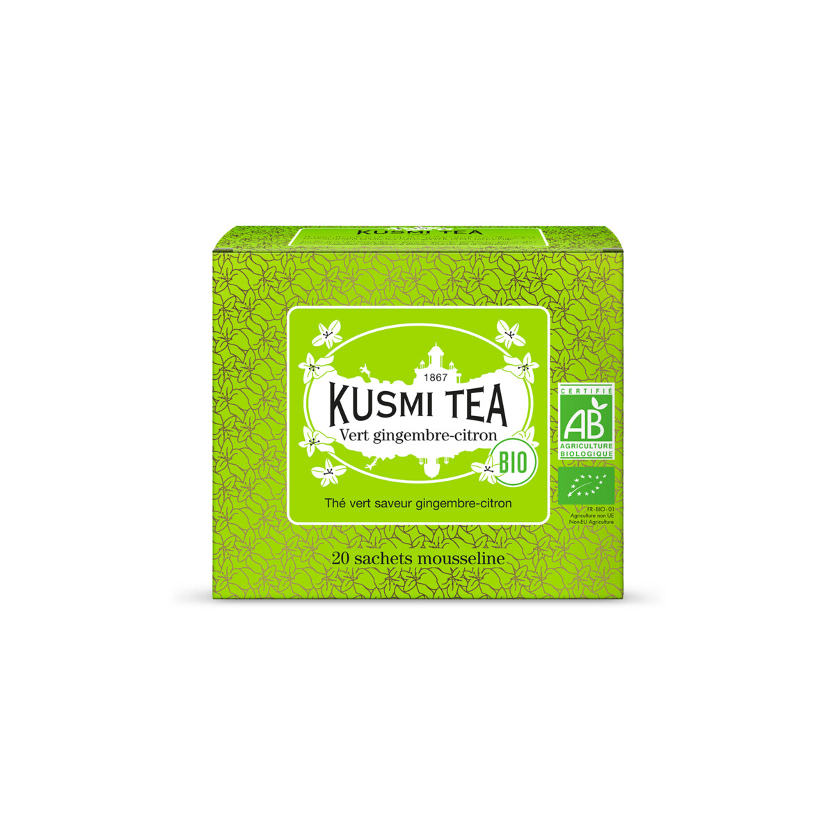 TEPÅSAR KUSMI GINGER LEMON GREEN 