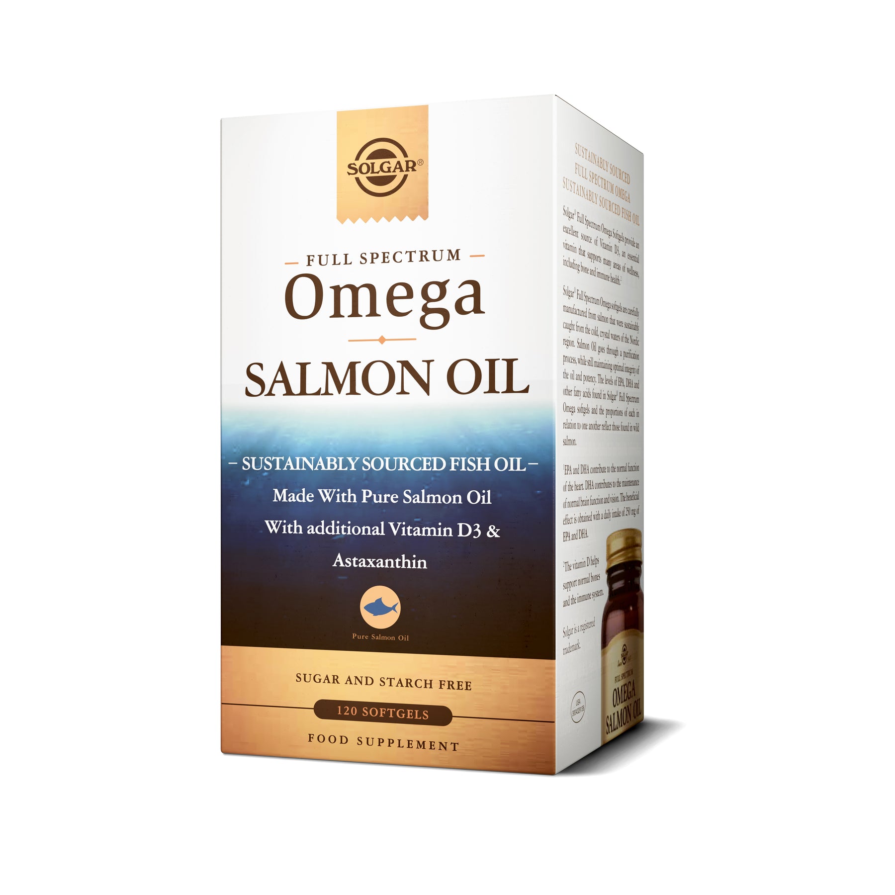 Full Spectrum Omega Salmon Oil 120k softgel